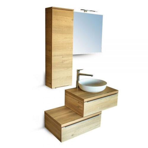 Set Viseći element baza Cult Hrast Corona