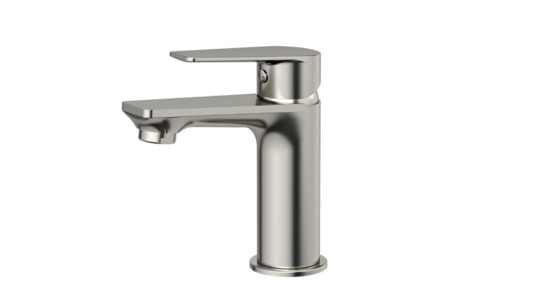 0108 Slavina ( mješalica ) za umivaonik Gun Metal