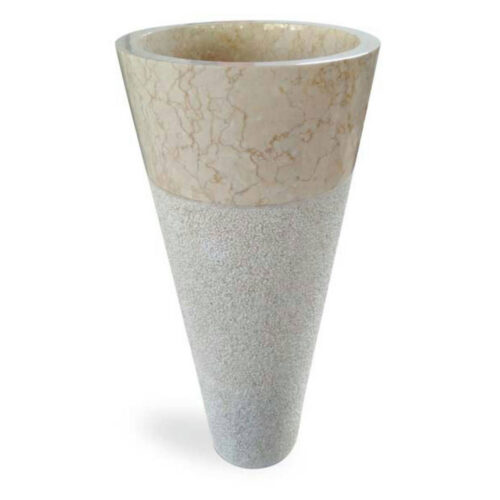 99572 Umivaonik Pedestal Circular Beige