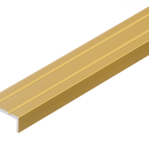 99197 Aluminijska kutna lajsna Cezar 835421 Gold 25 x 10 1m
