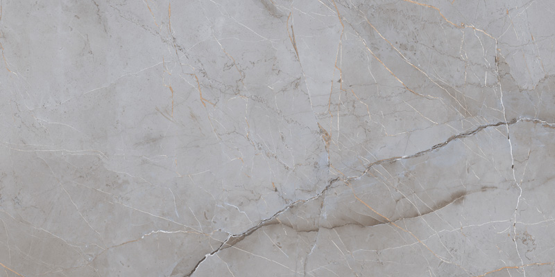 60 x 120 Rett Limestone Grey Glossy - Gres porculan podne pločice