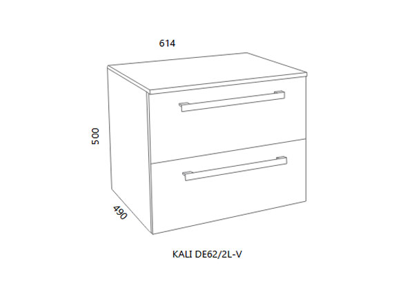 0904 Kupaonska baza Kali DE62/2L-V