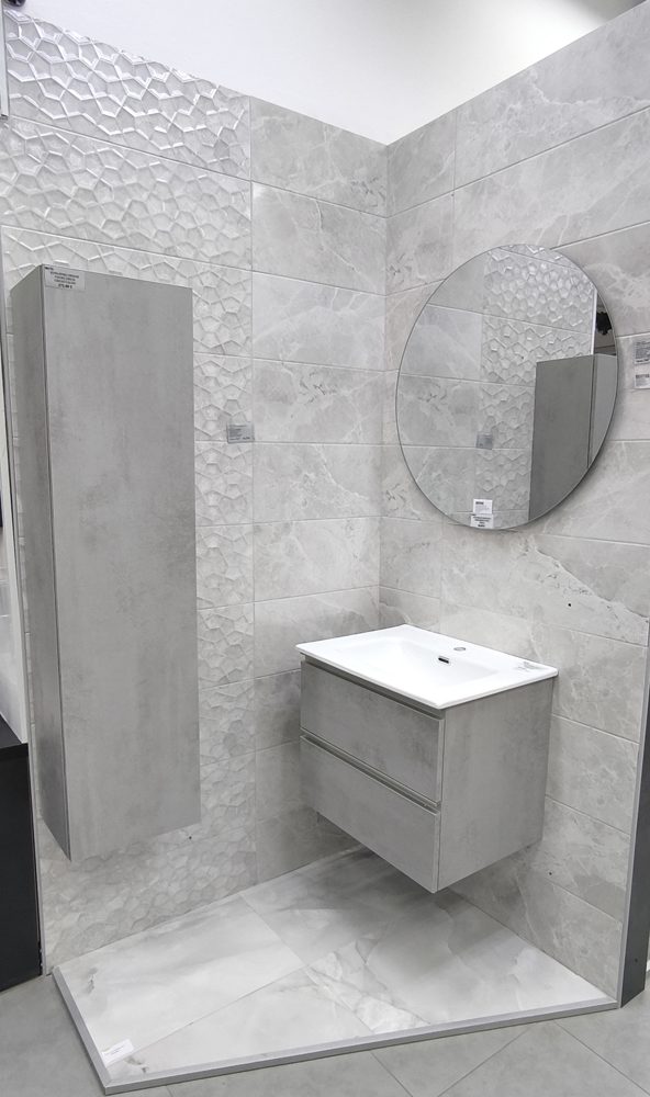 Kupaonska garnitura Grigio Caldo LEGNOX