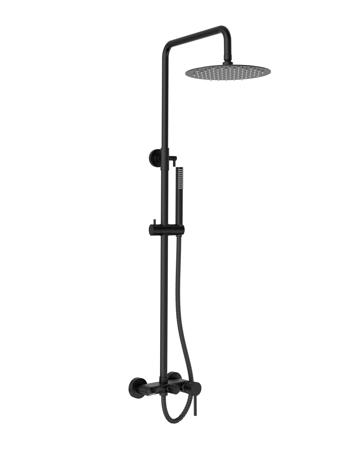 Tuš sistem usponski Armal Rubi 52CR Crni mat