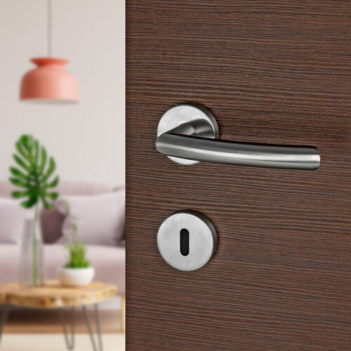 Kvaka Kubo inox brušeni