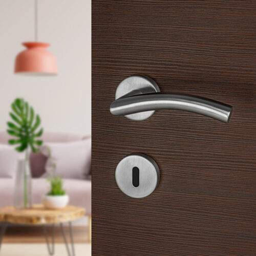 Kvaka Ring brušeni inox