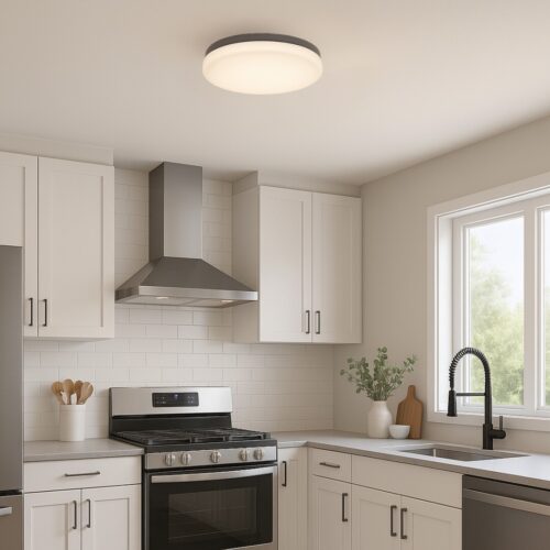 LED stropna svjetiljka Rob LED/20W/230V 4000K Ø 29 cm