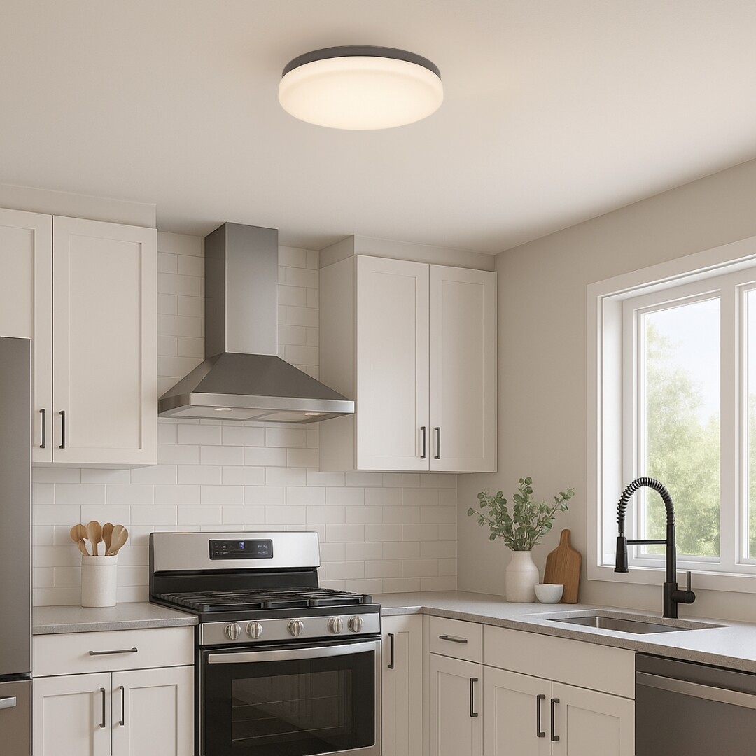 LED stropna svjetiljka Rob LED/20W/230V 4000K Ø 29 cm