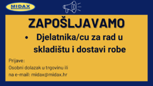 ZAPOŠLJAVAMO