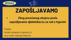 Zapošljavamo